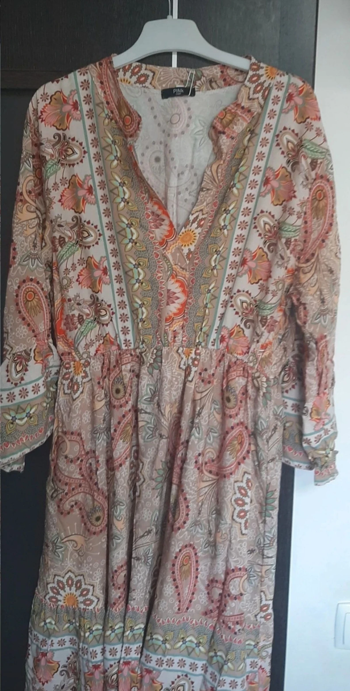 Vestido - Étnico - Rosa – photo 4